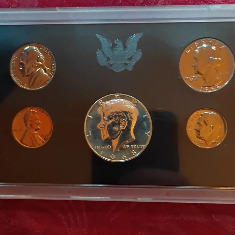 1968 S MINT PROOF SET